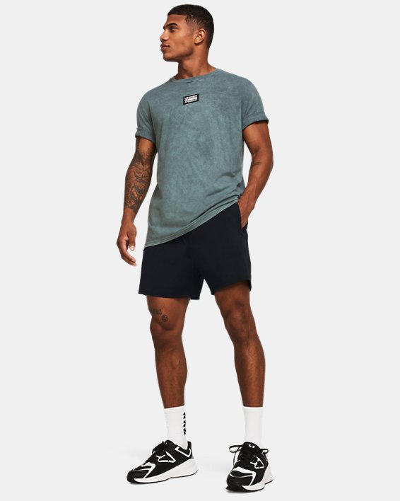 Men's UA Meridian Shorts, Black, pdpMainDesktop image number 2